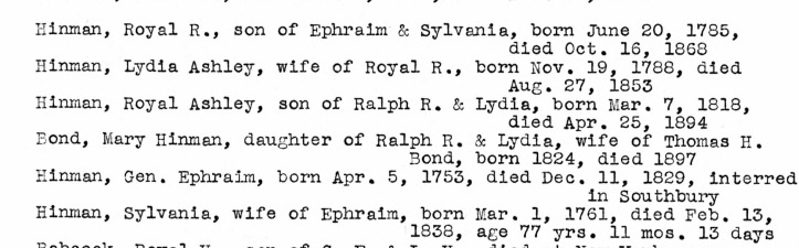 Royal Ralph Hinman - Death Notice (1)